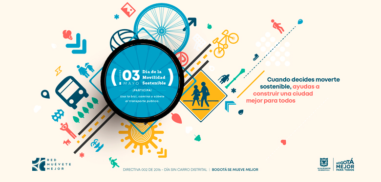 Movilidad sostenible este 3 de mayo. Participa
