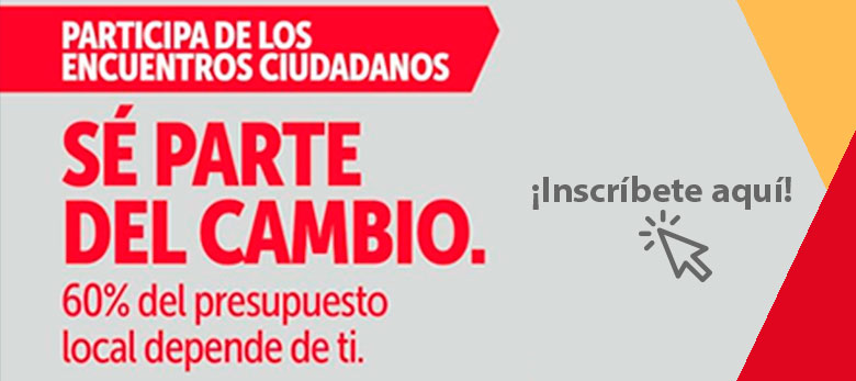 banner encuentros ciudadanos, se parte del cambio tienes hasta el 15 de marzo