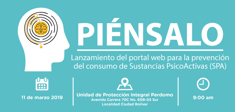 11 de marzo lanzamiento portal prevención del consumo de sustancias psicoactivas