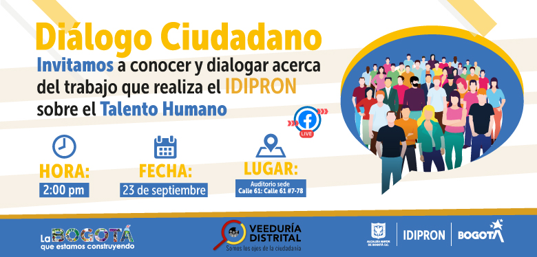 Diálogos Ciudadanos con Veeduria Distrital 