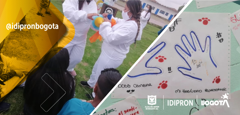 niños y niñas en celebración 
