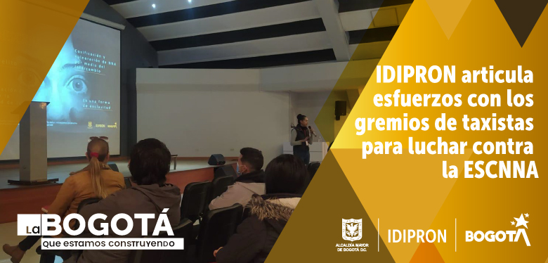 IDIPRON articula esfuerzos con los gremios de taxistas para luchar contra la ESCNNA