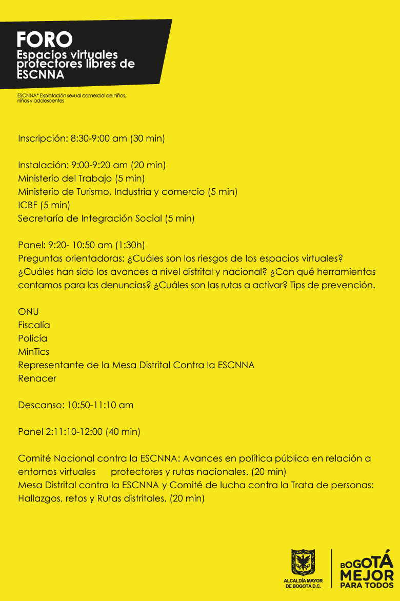 Programación foros virtuales